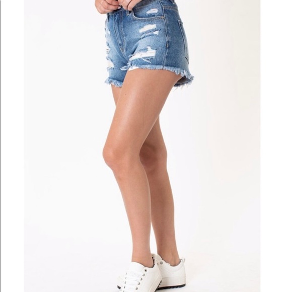 New• Odyssey Ultra High Rise Kancan Shorts - Picture 7 of 16